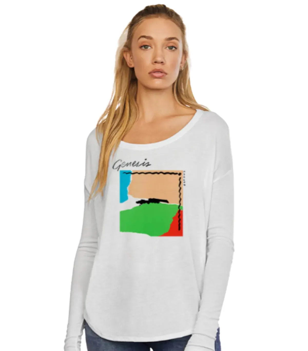 Genesis Abacab Ladies Scoop Shirt