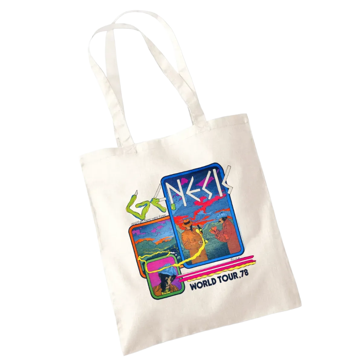 Genesis World Tour 78 Tote Bag