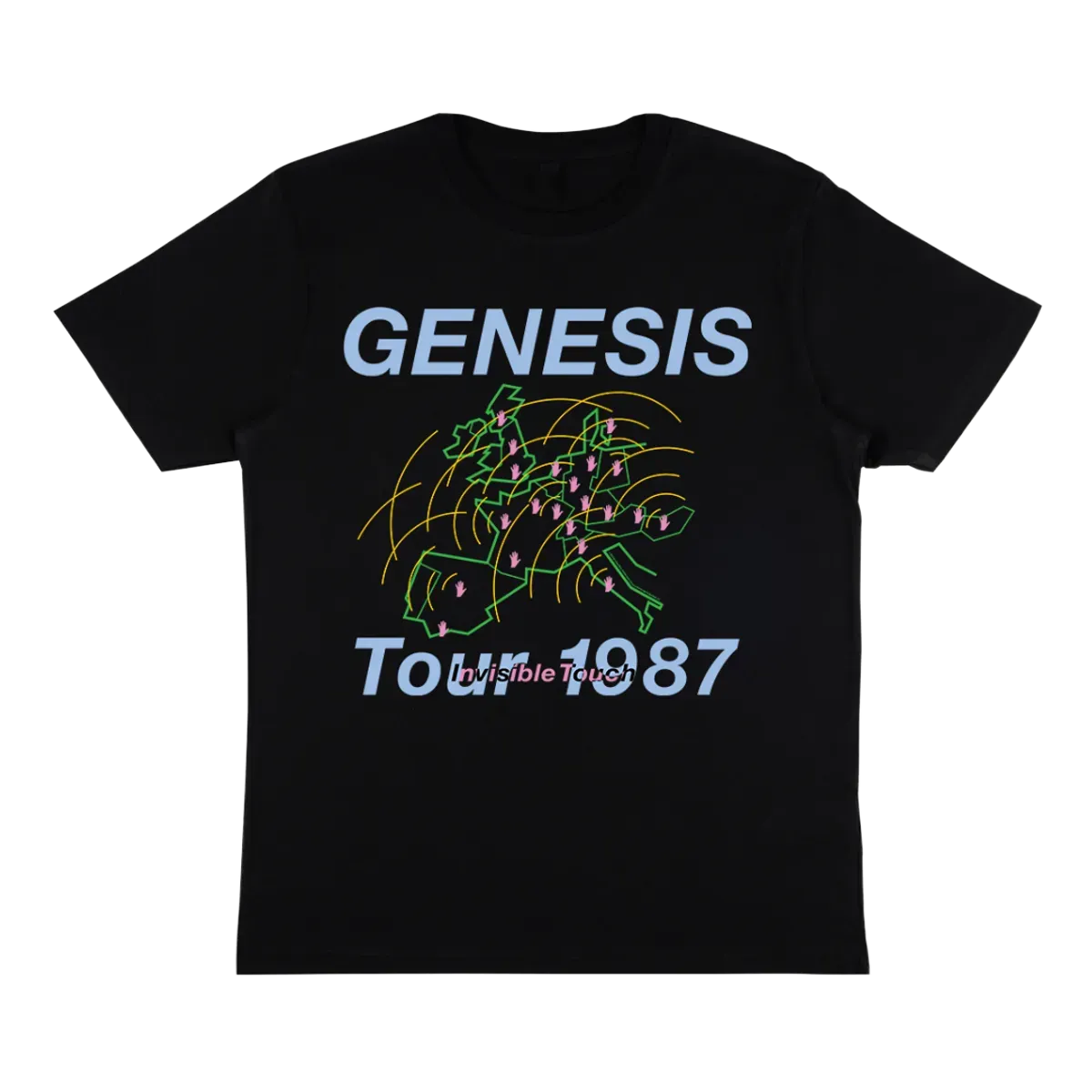 1987 Tour Black T-Shirt