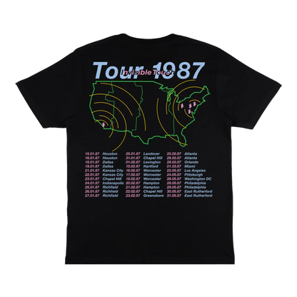 1987 Tour Black T-Shirt