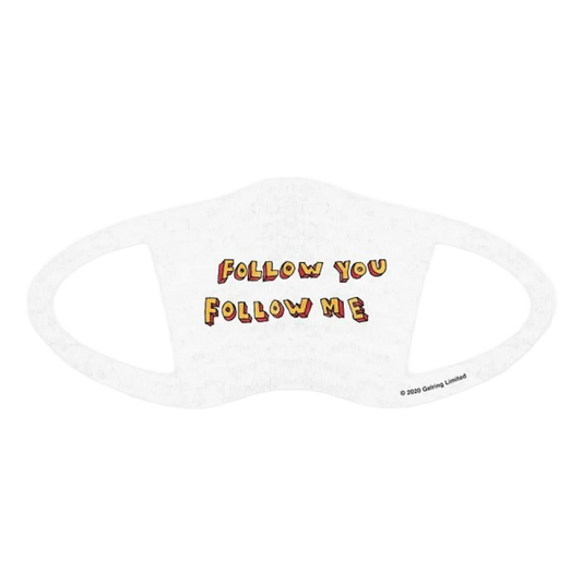 Follow Face Covering White