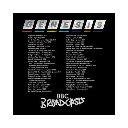 Genesis BBC Broadcasts Black Longsleeve Shirt