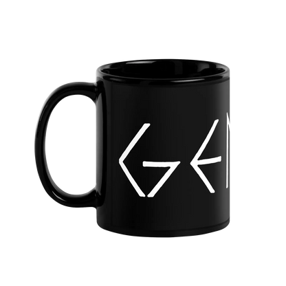 Genesis Black Mug