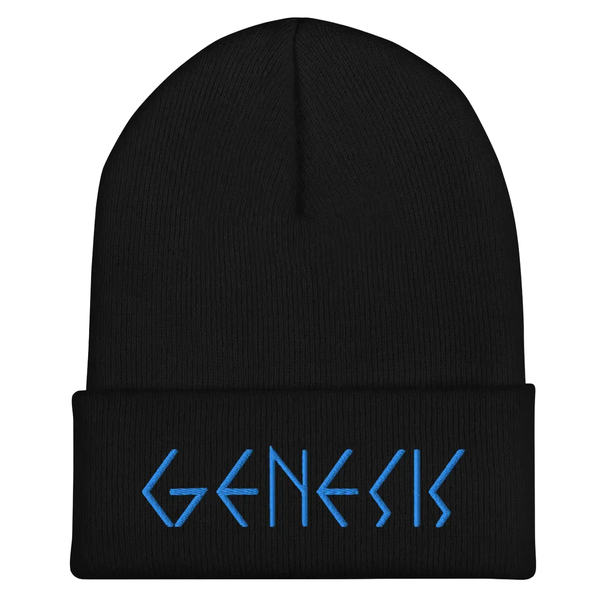 Genesis Blue Embroidered Beanie
