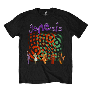 Collage Unisex Black T-Shirt