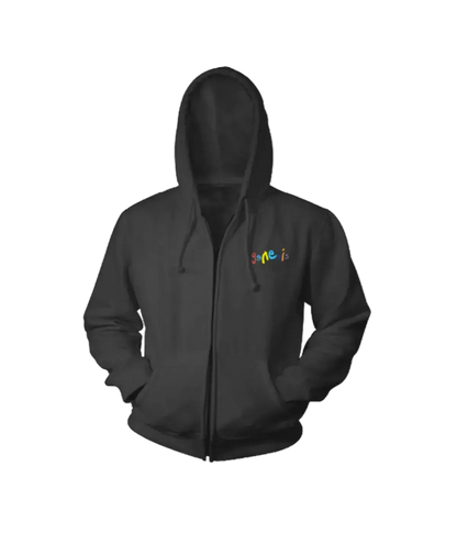 Genesis Domino Black Zip Hoodie