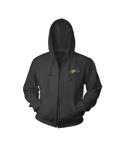 Genesis Domino Black Zip Hoodie