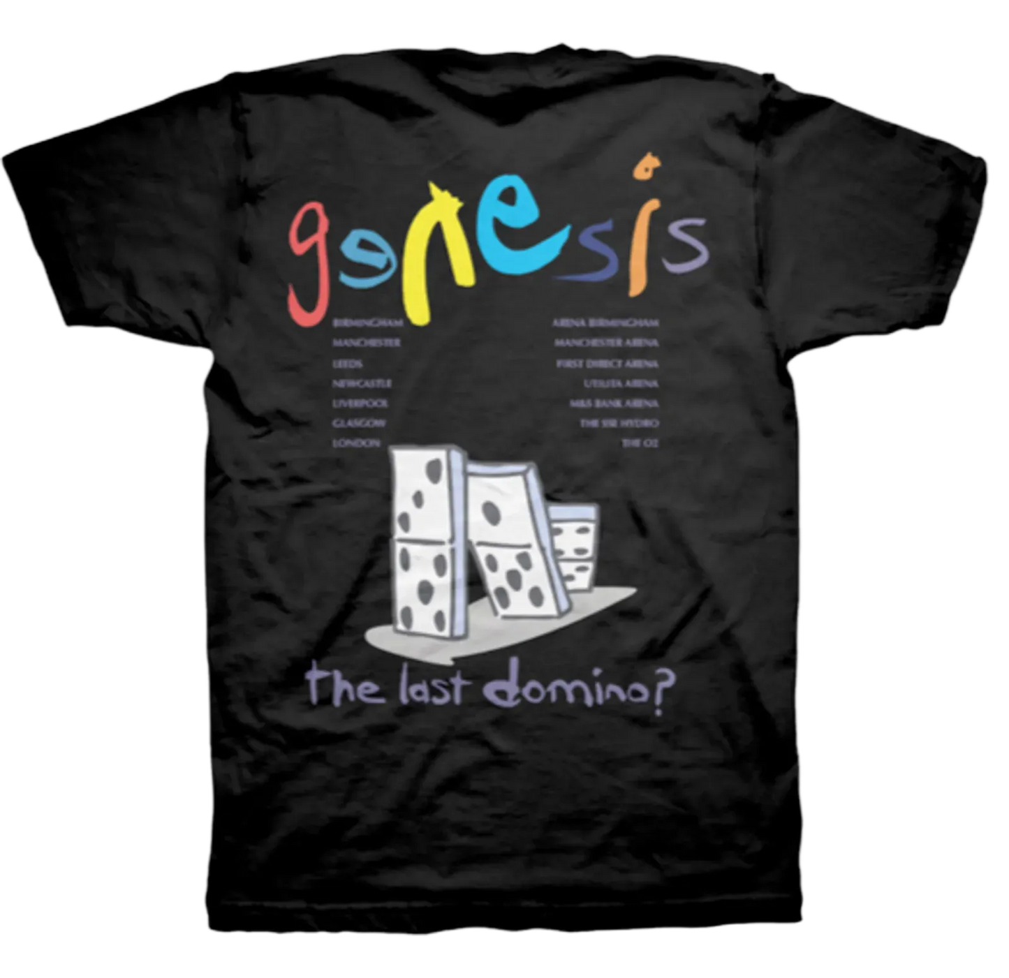 Genesis Domino Tour Black T-Shirt