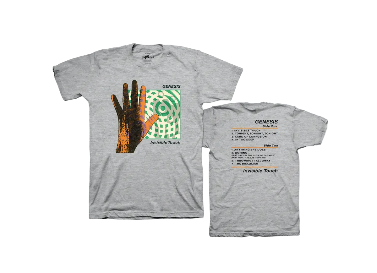 Genesis Invisible Touch Album Cover T-Shirt