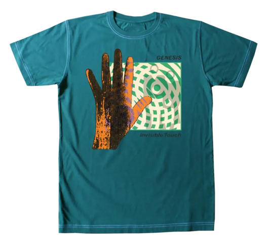 Genesis Invisible Touch Green Vintage T-Shirt