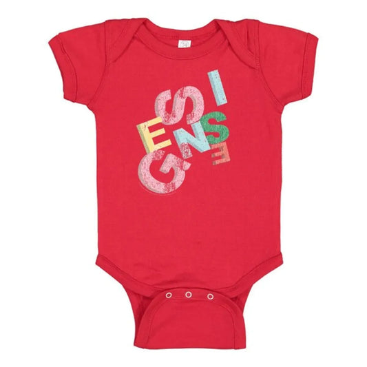 Genesis Pastel Jumble Newborn/Infant Onesie