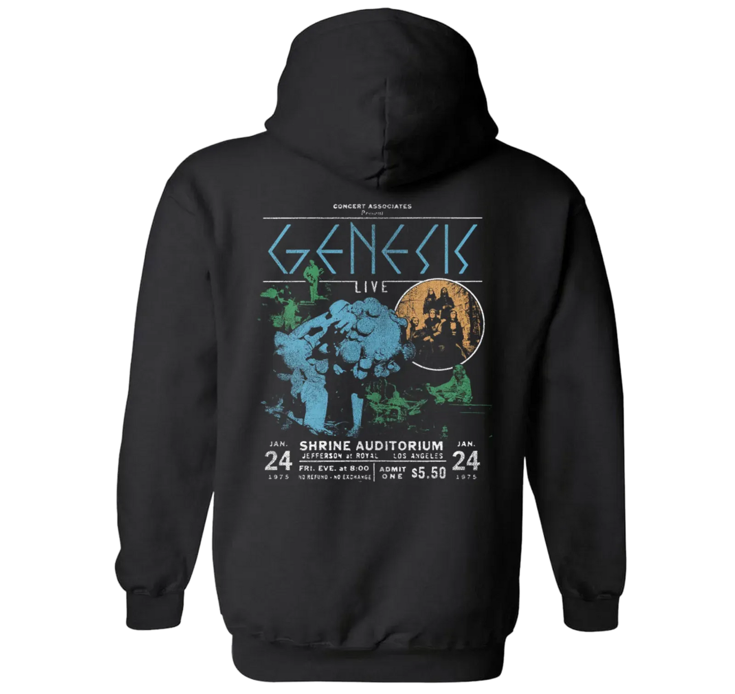 Genesis Shrine Auditorium 1975 Hoodie