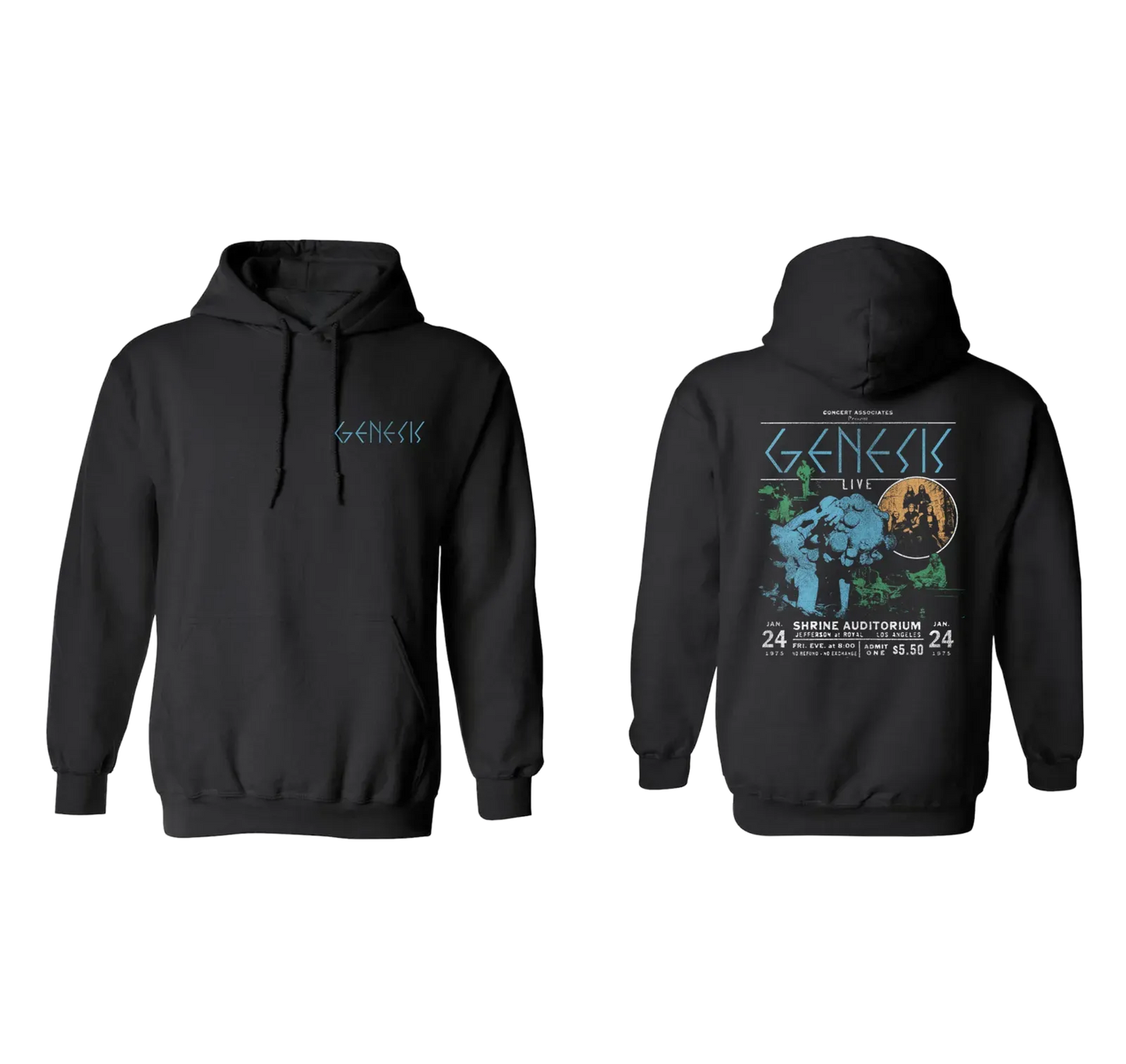 Genesis Shrine Auditorium 1975 Hoodie