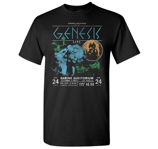 Genesis Shrine Auditorium 1975 T-Shirt
