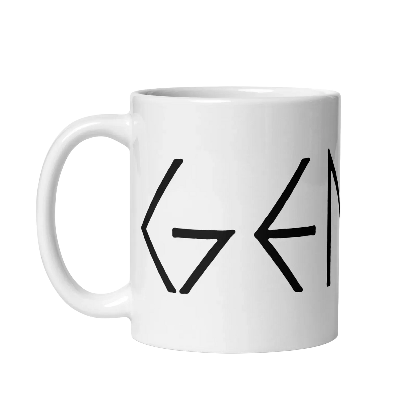 Genesis White Mug