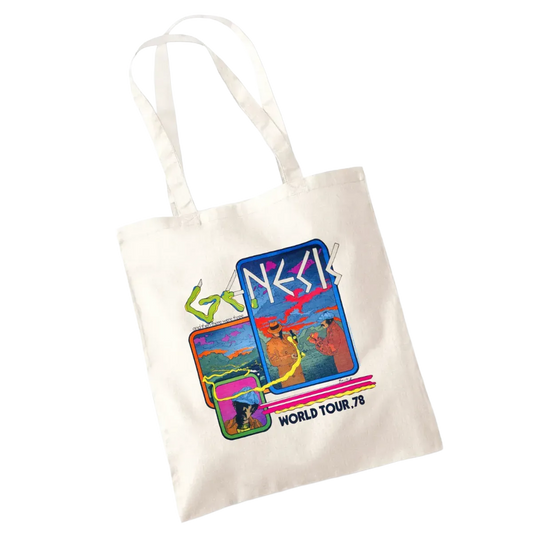 Genesis World Tour 78 Tote Bag